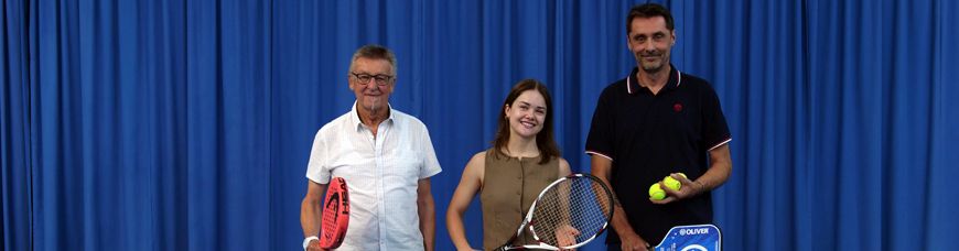 Ewald Lindmeier, Lena Spanio und Rainer Mendel