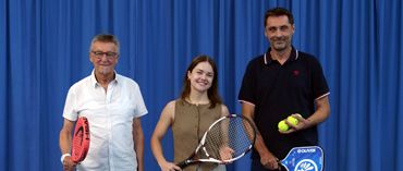 Ewald Lindmeier, Lena Spanio und Rainer Mendel