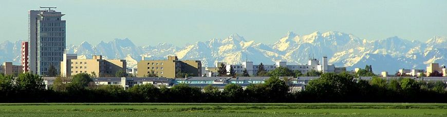 Skyline der Stadt Haar