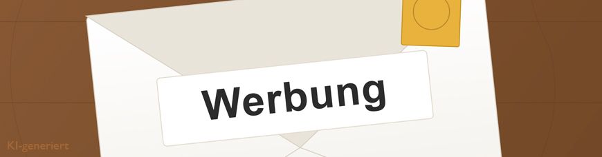 Stilisierter Werbebrief