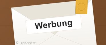 Stilisierter Werbebrief